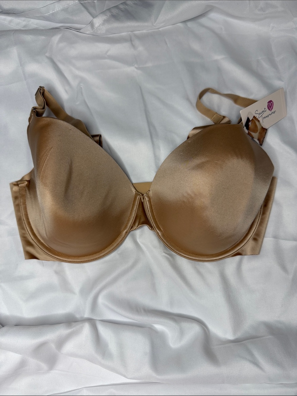Secret Treasures Smooth Sculpt Bra in Tan
